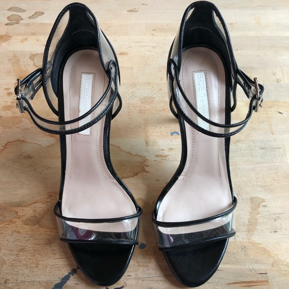 BCBG Strappy Heels